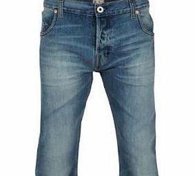 Firetrap Tokyo Bootcut Jeans Mens[32W R,Light Wash]